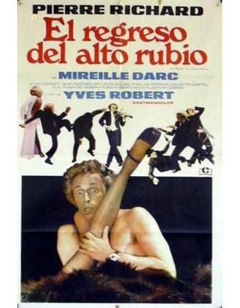 LE GRAND BLOND AVEC UNE CHAUSSURE NOIRE