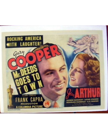 MISTER DEEDS GOES TO TOWN