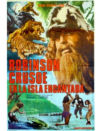 ROBINSON Y VIERNES EN LA ISLA ENCANTADA