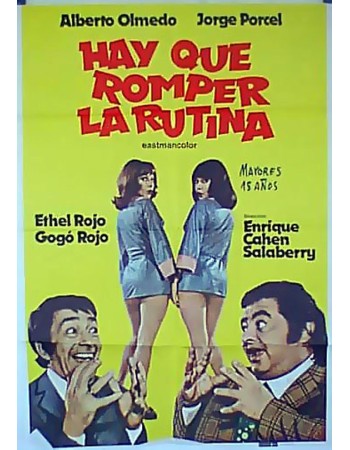 HAY QUE ROMPER LA RUTINA