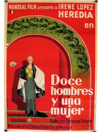 DOCE HOMBRES Y UNA MUJER