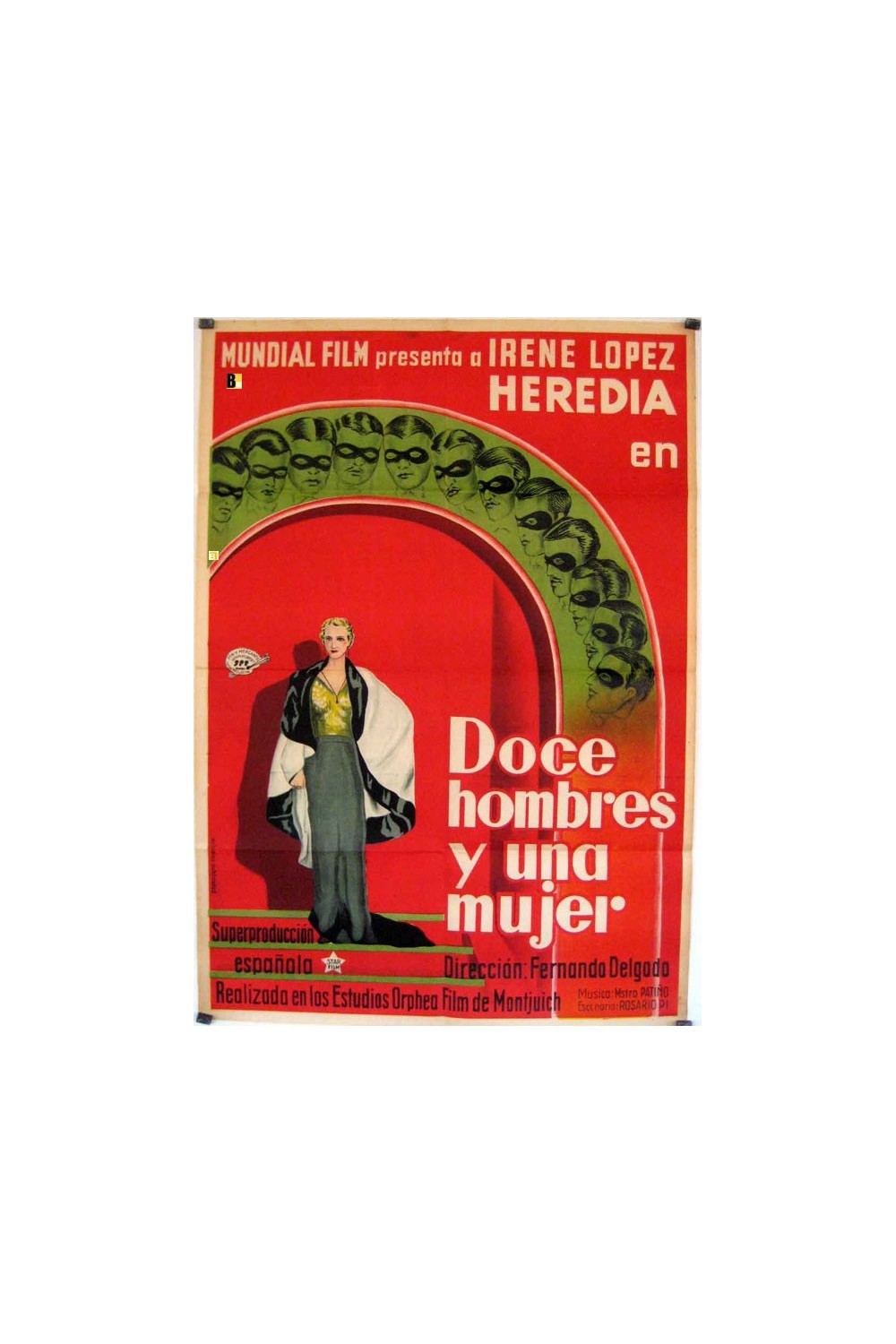 DOCE HOMBRES Y UNA MUJER