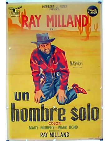 A MAN ALLONE