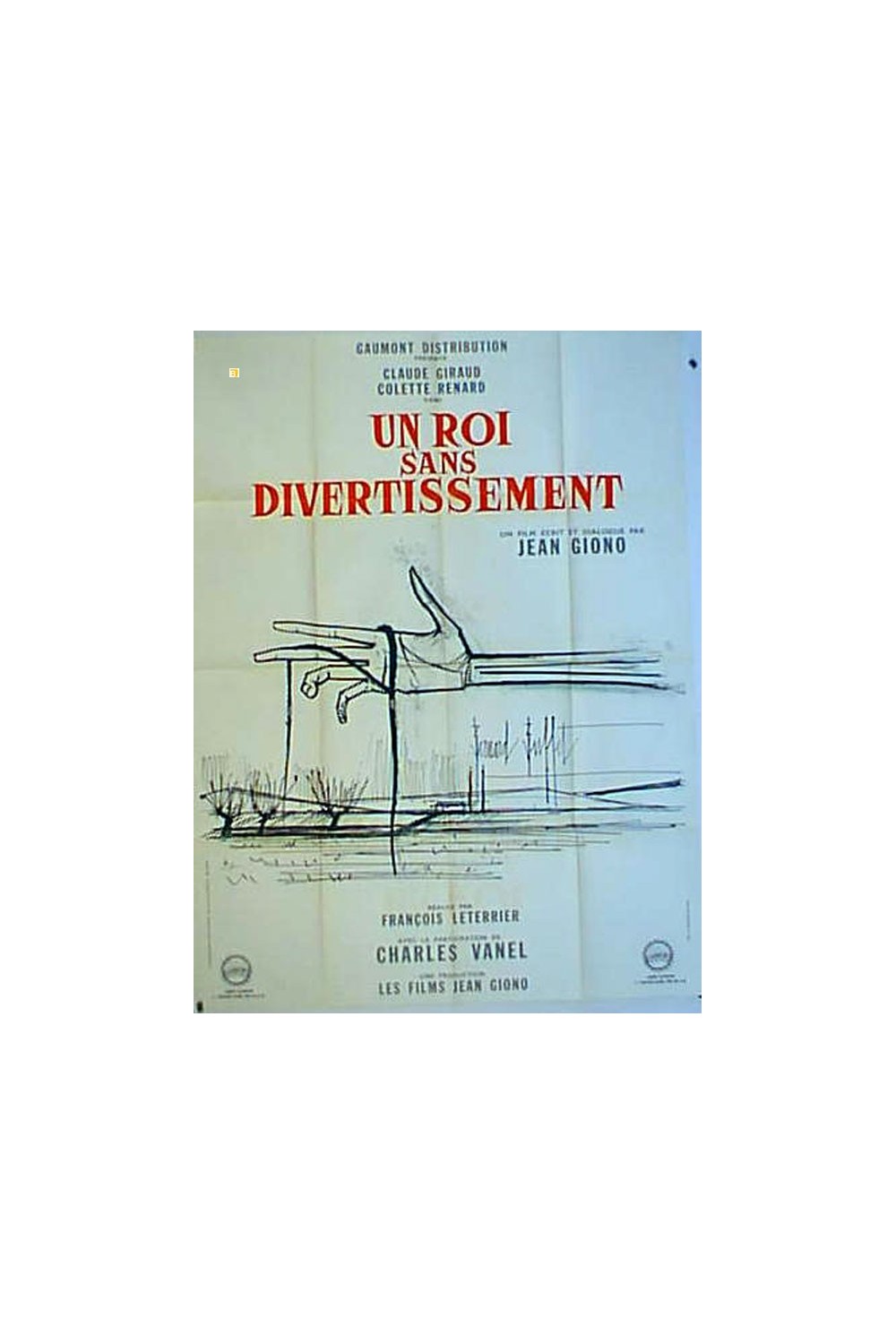 UN ROI SANS DIVERTISSEMENT