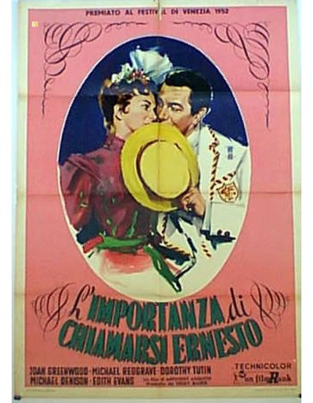 THE IMPORTANCE OF BEING EARNEST