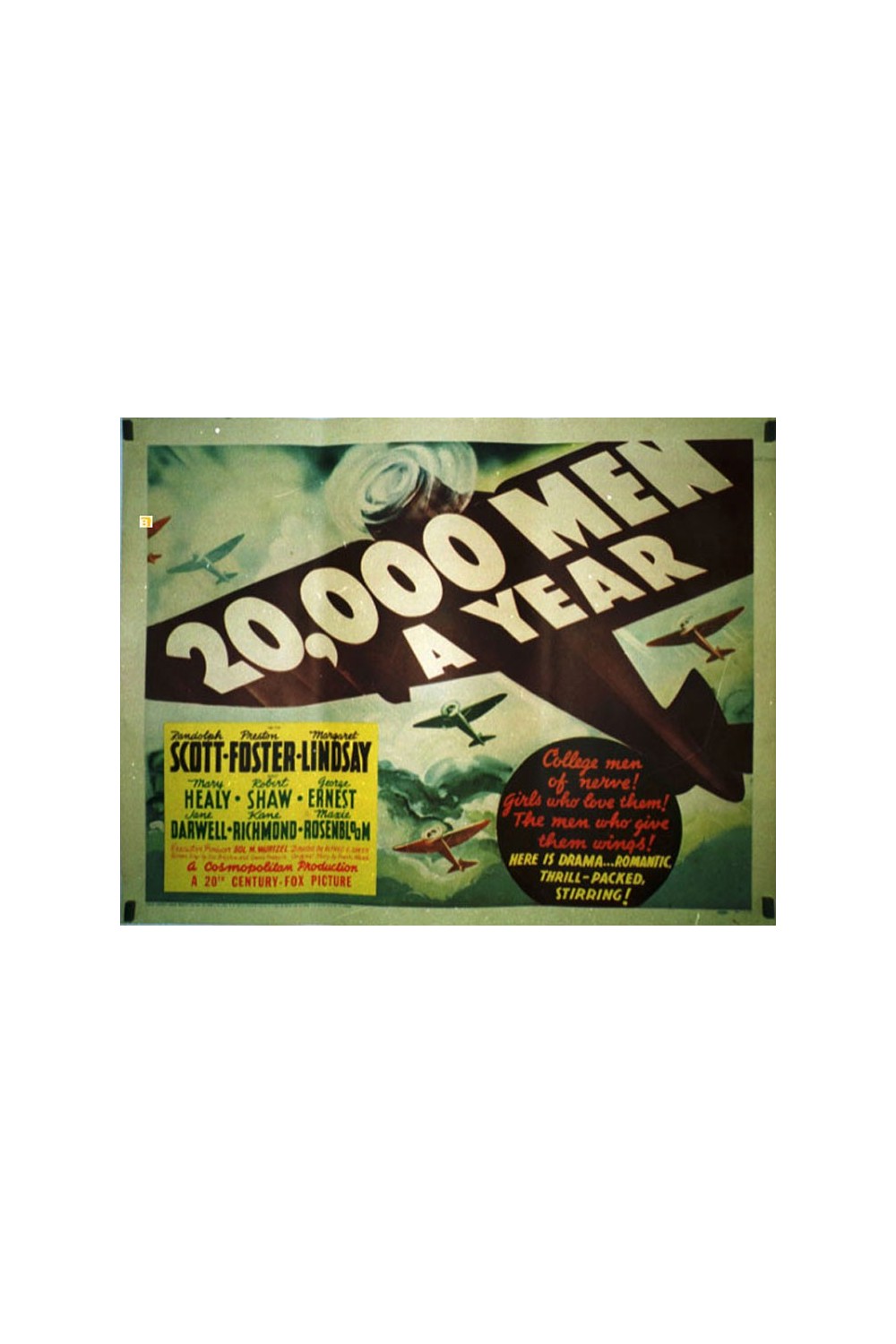 20000 MEN A YEAR