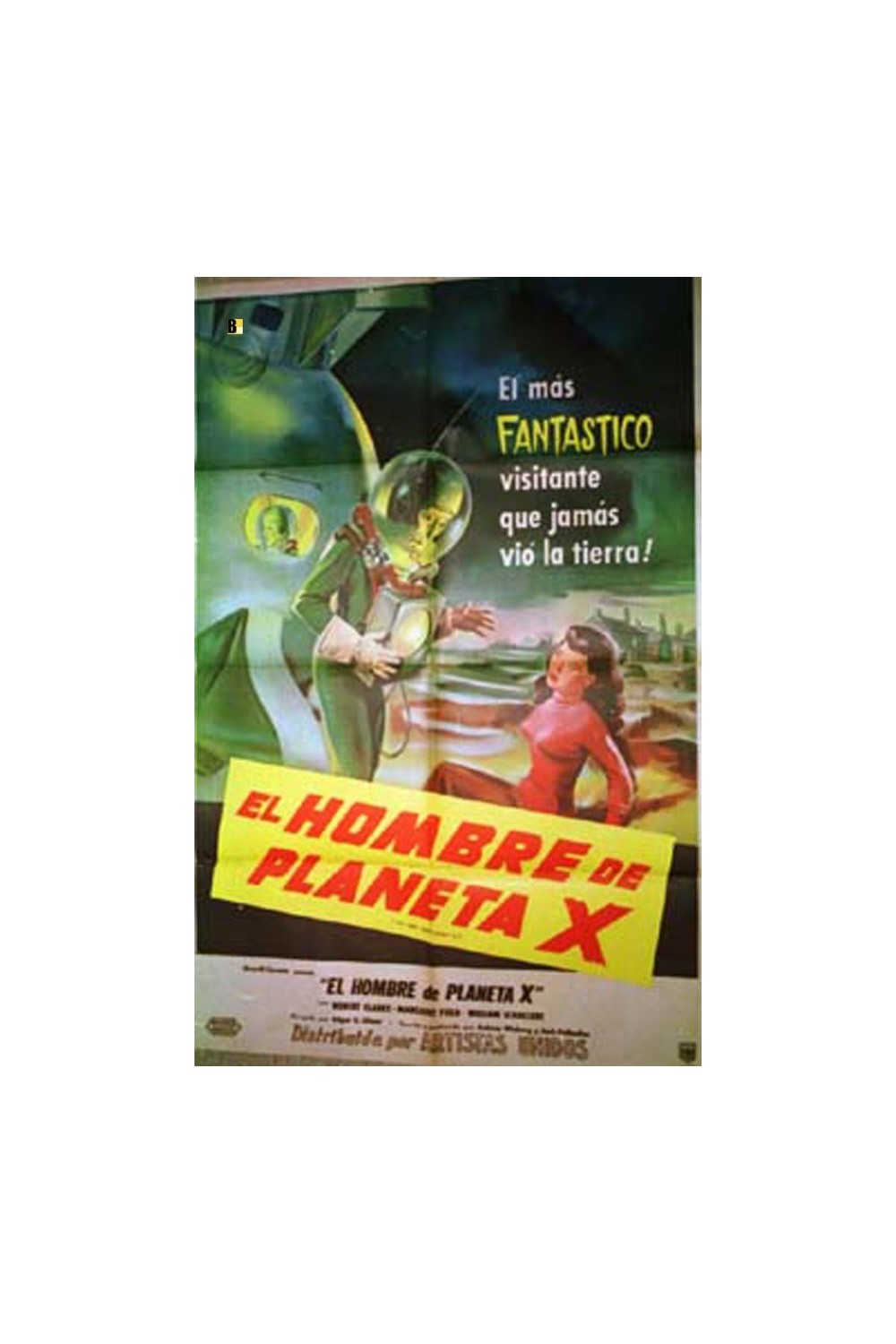 THE MAN FROM PLANET X
