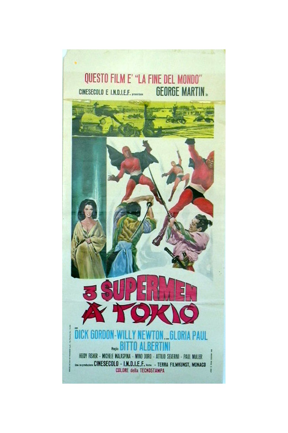 TRE SUPERMEN A TOKIO