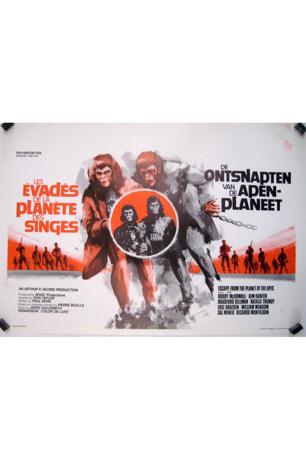 ESCAPE FROM THE PLANET OF THE APES