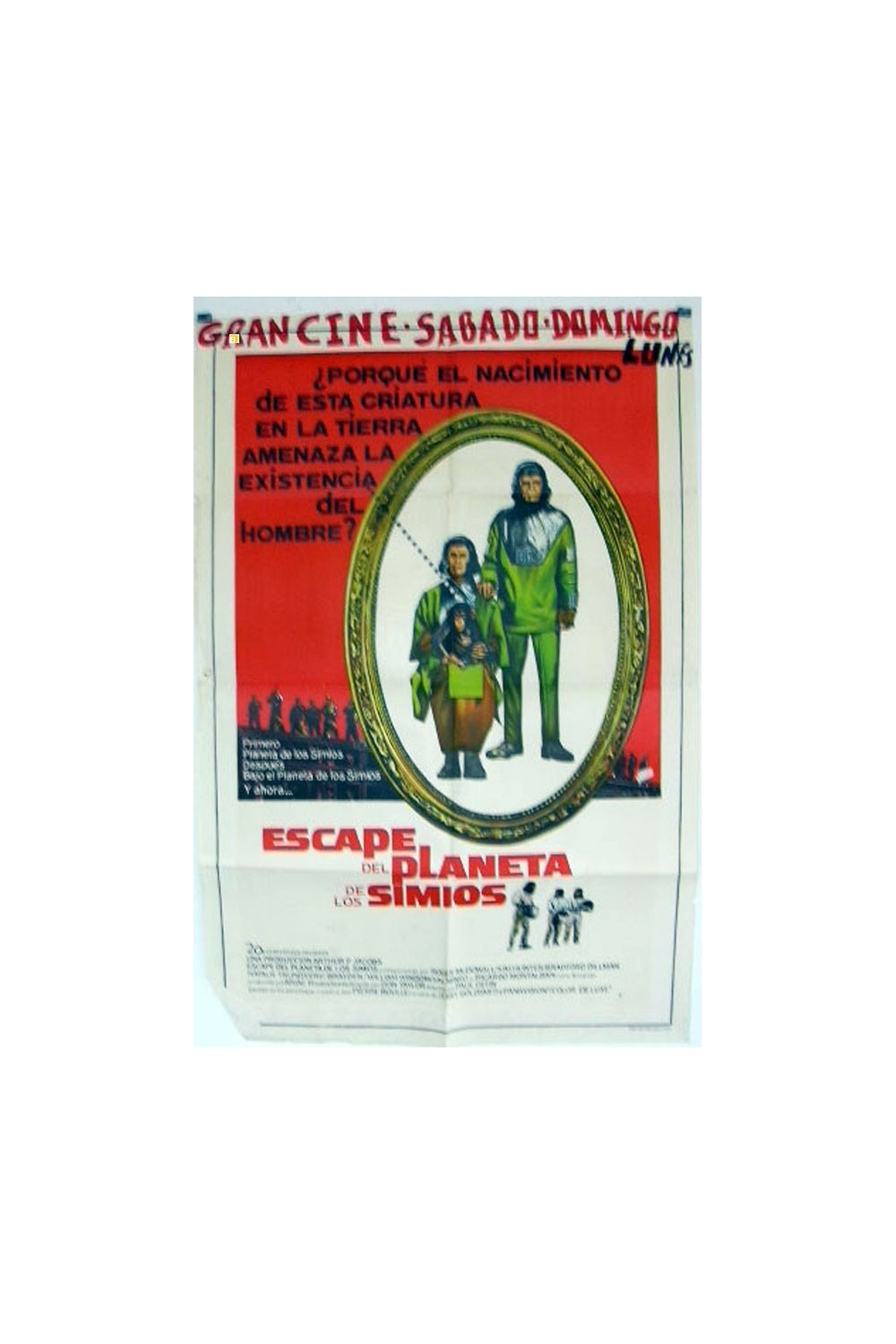 ESCAPE FROM THE PLANET OF THE APES