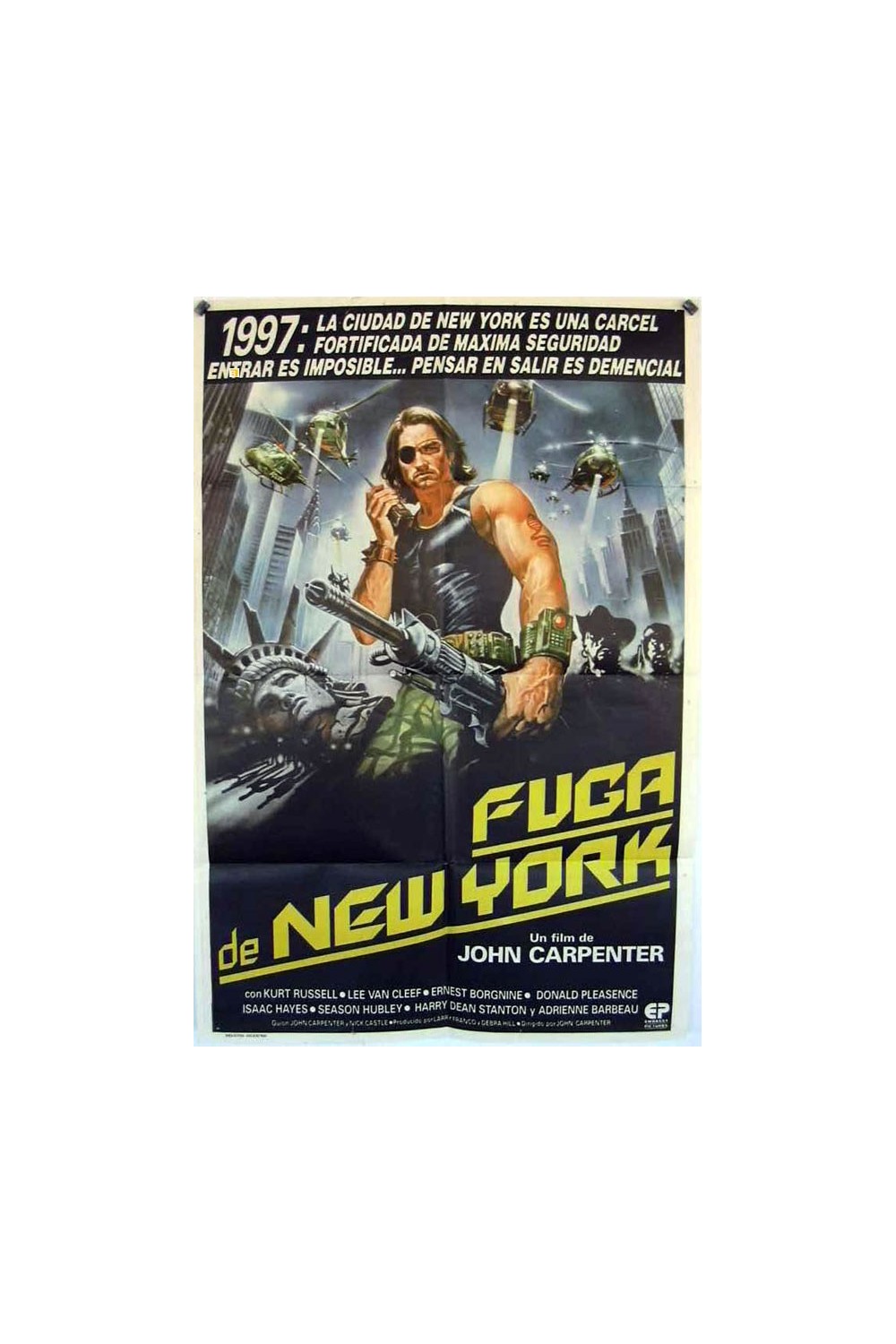 1997... ESCAPE FROM NEW YORK