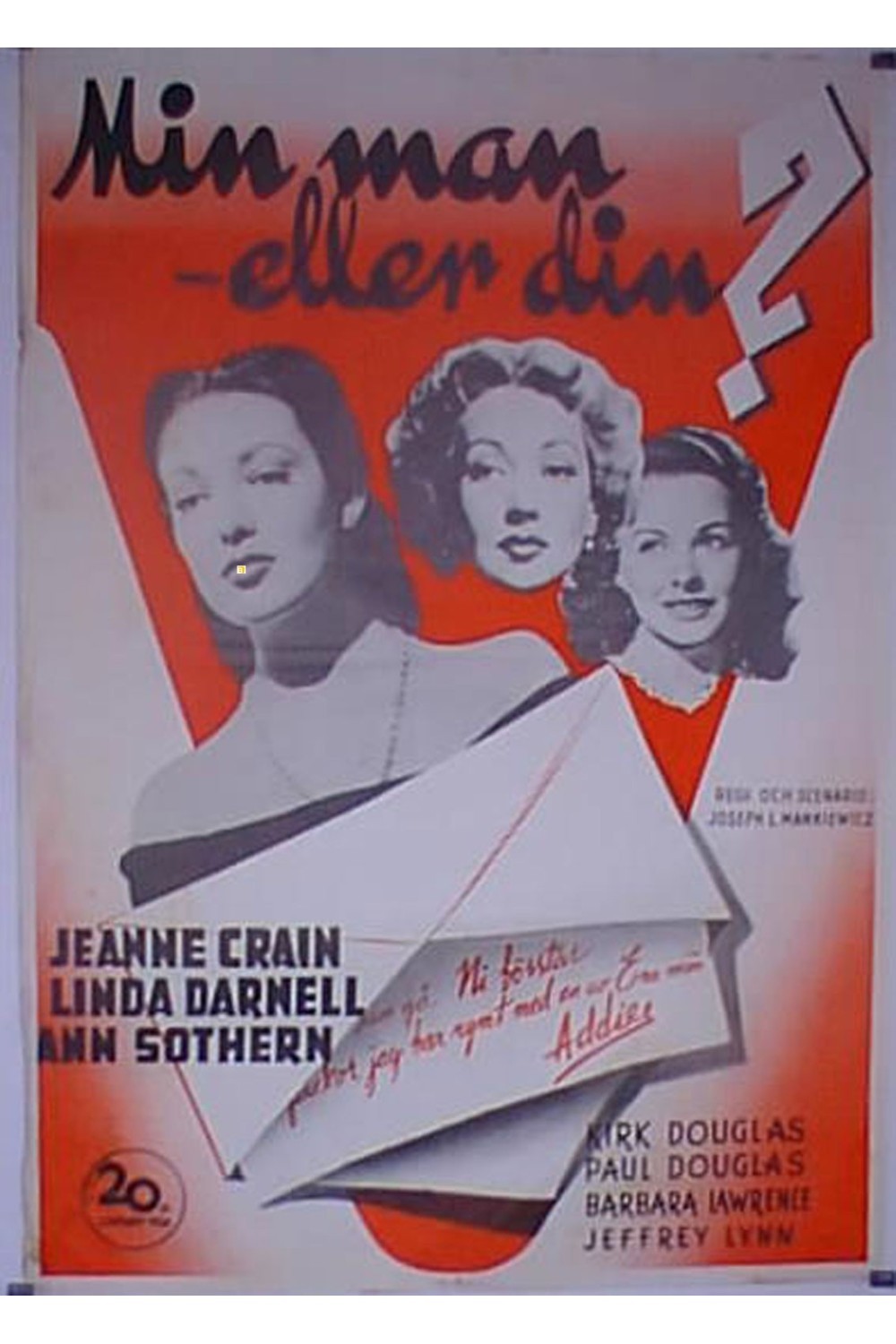 A LETTER TO THREE WIVES
