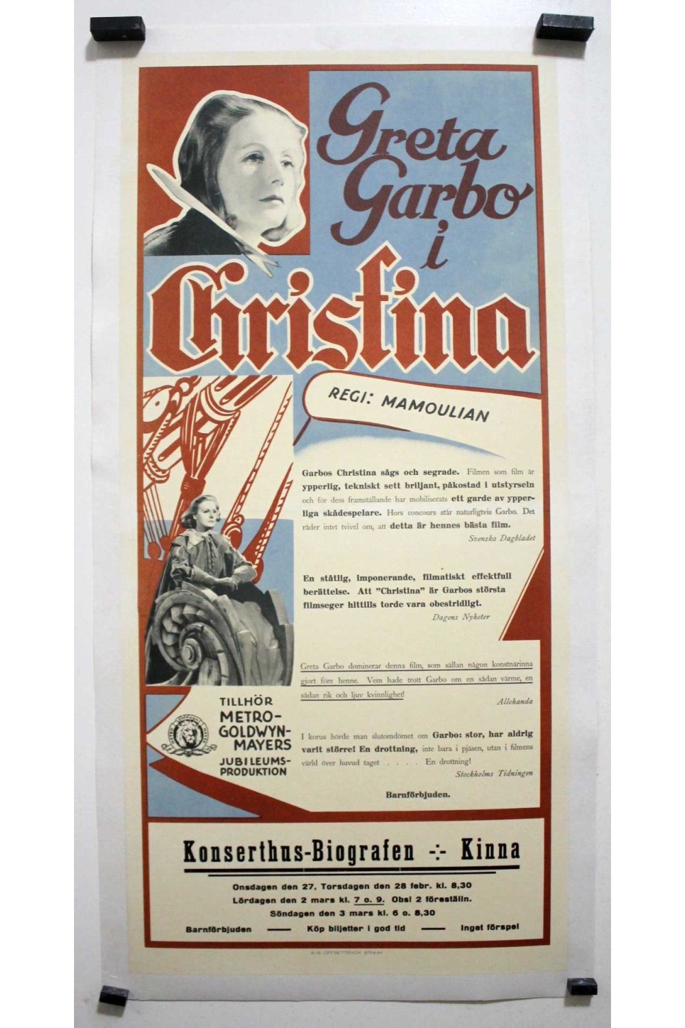 QUEEN CHRISTINA