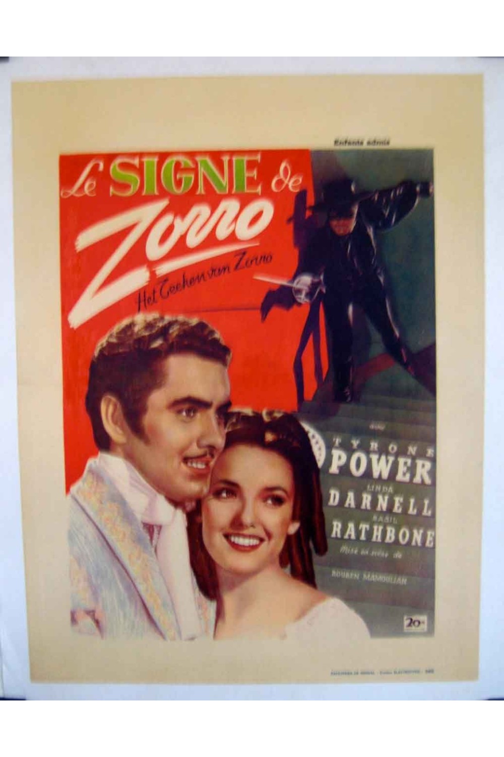 THE MARK OF ZORRO
