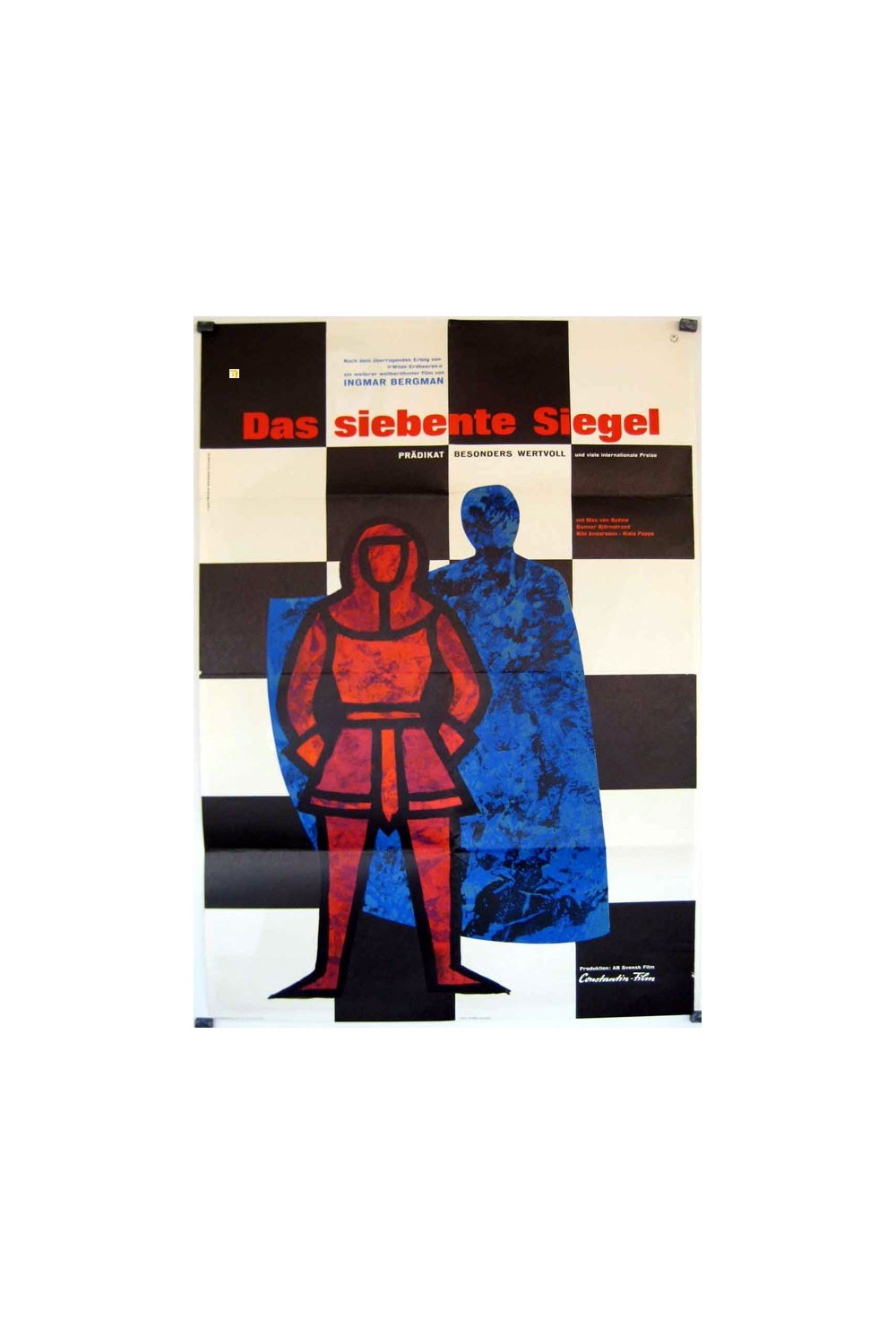 DET SJUNDE INSEGLET printed 2 s.
