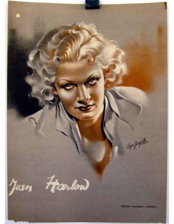 RETRATO JEAN HARLOW