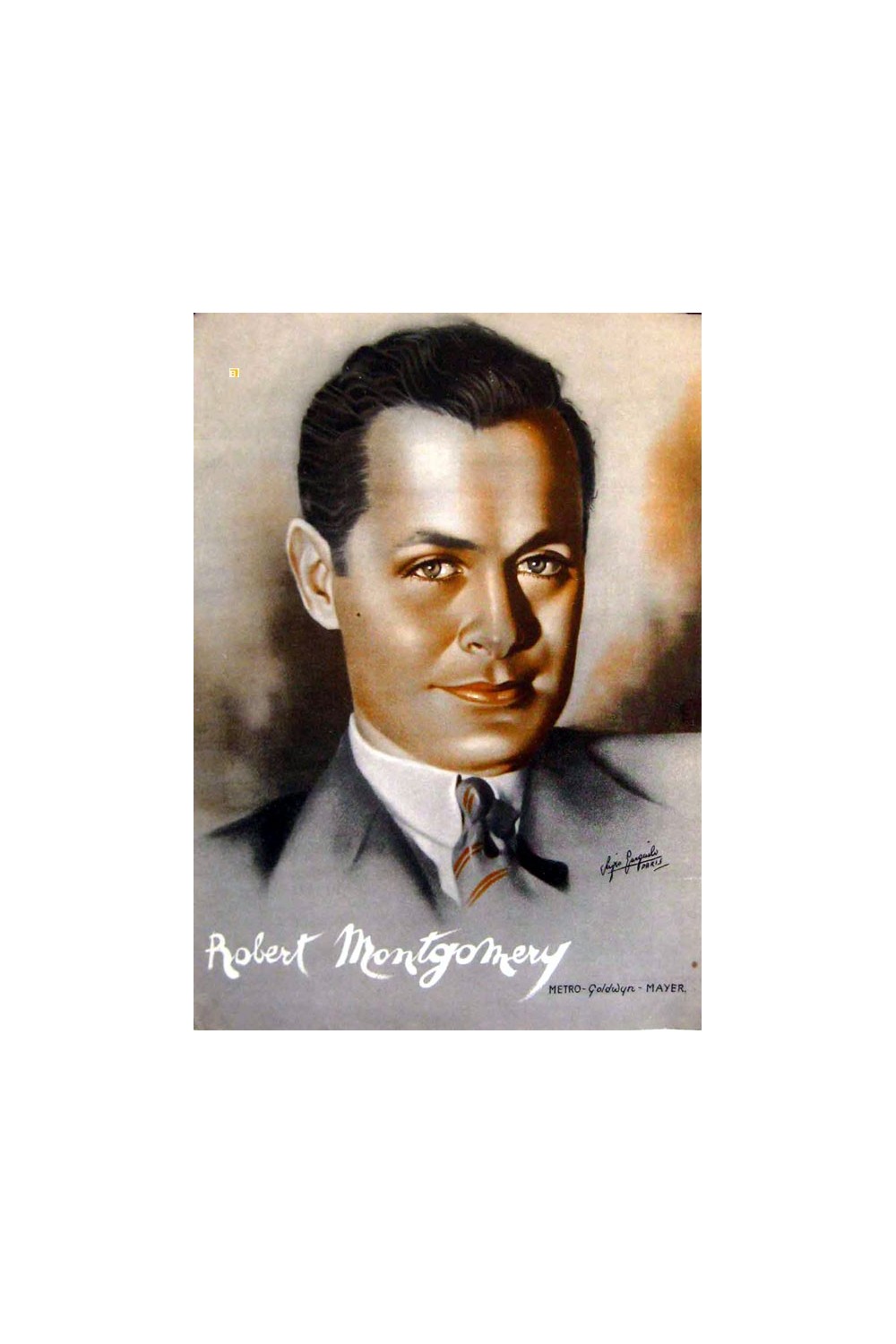 POTRAIT ROBERT MONTGOMERY