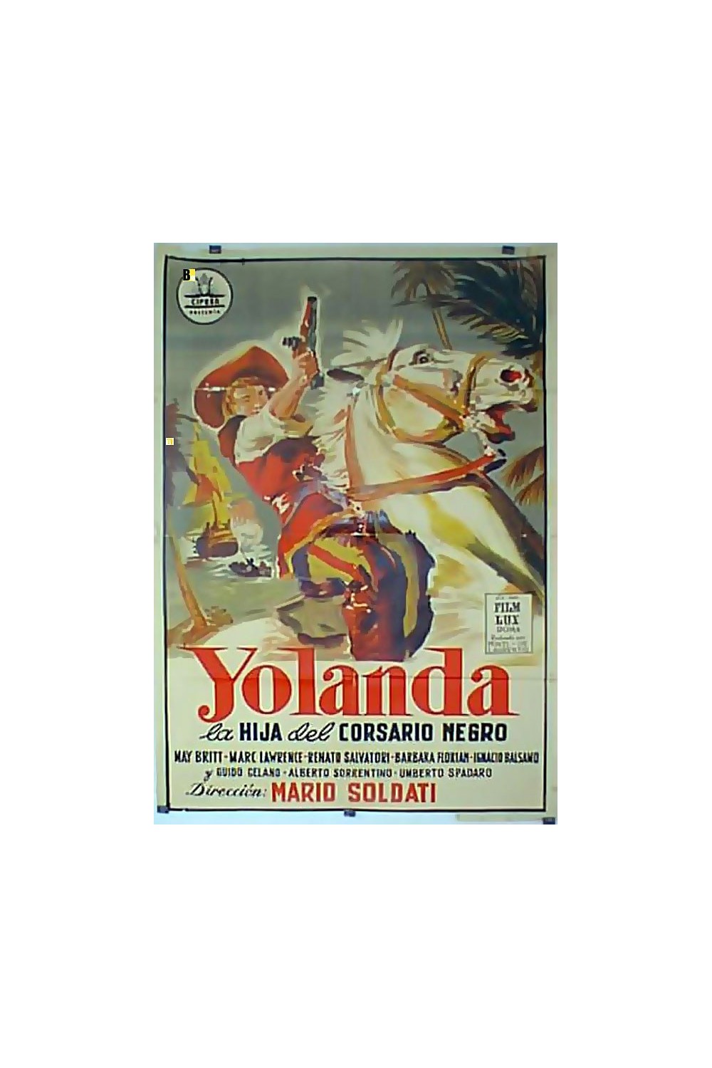 JOLANDA LA FIGLIA DEL CORSARO NERO