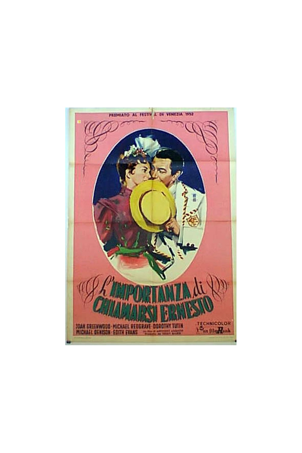 THE IMPORTANCE OF BEING EARNEST