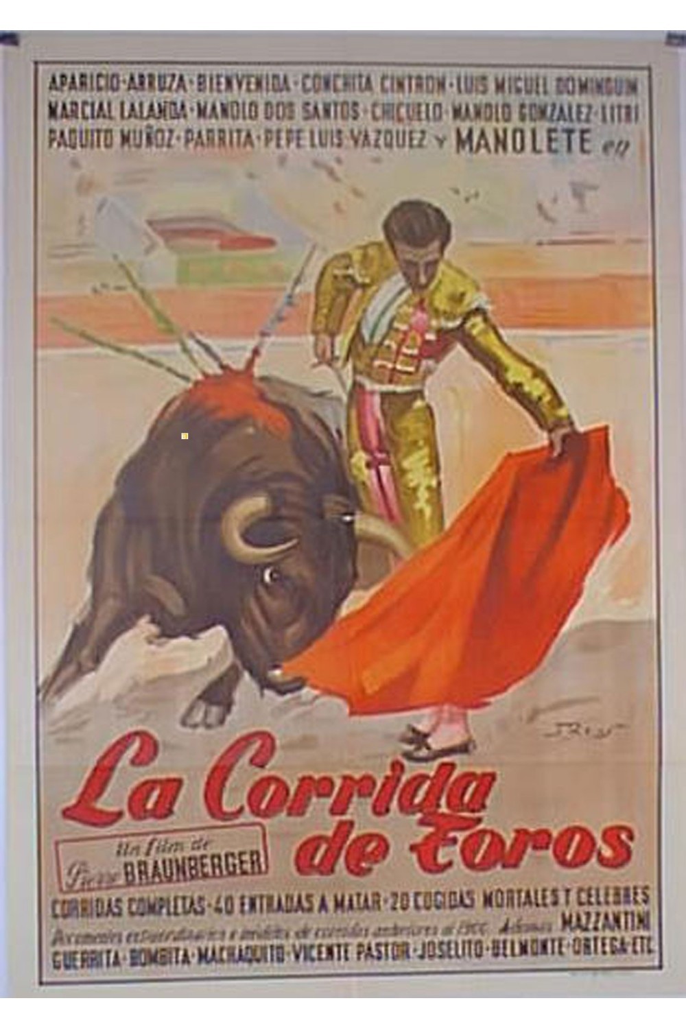 LA COURSE DE TAUREAUX