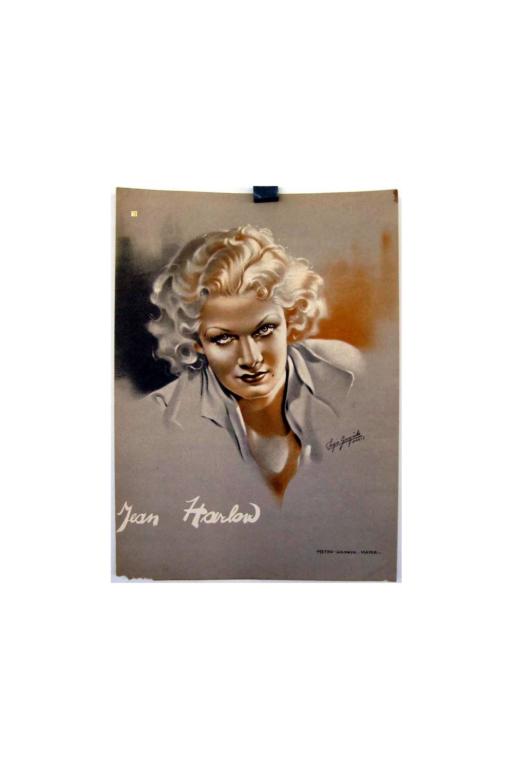 RETRATO JEAN HARLOW