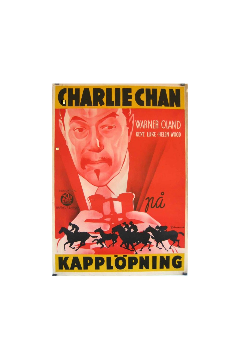 CHARLIE CHAN AT THE RACE TRACK