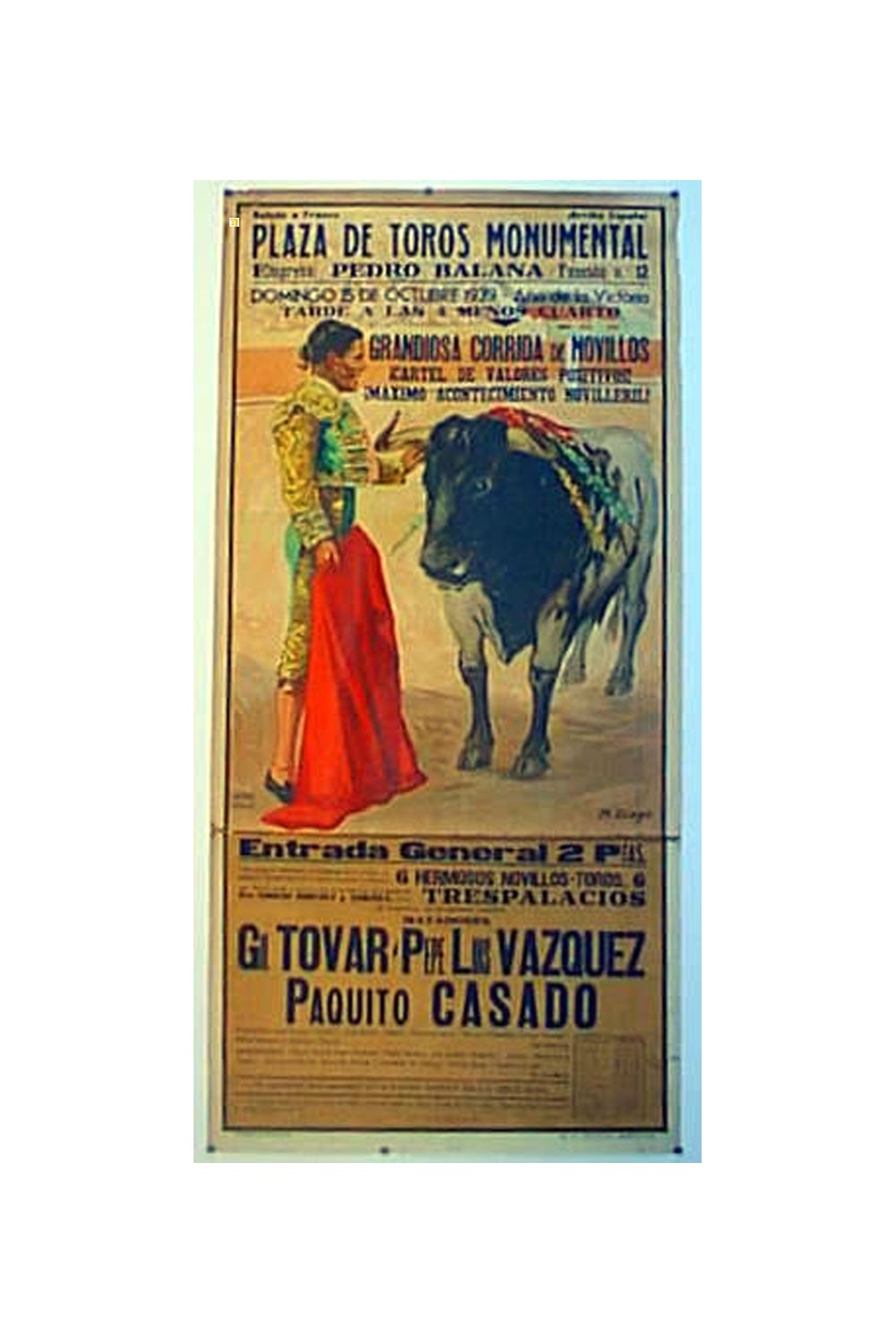 MONUMENTAL, PAQUITO CASADO