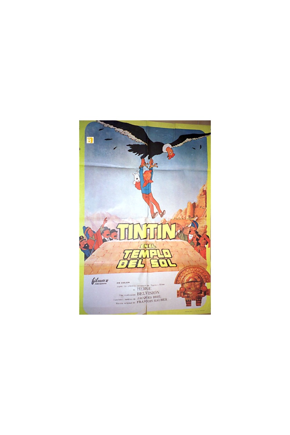 TINTIN ET LE TEMPLE DU SOLEIL