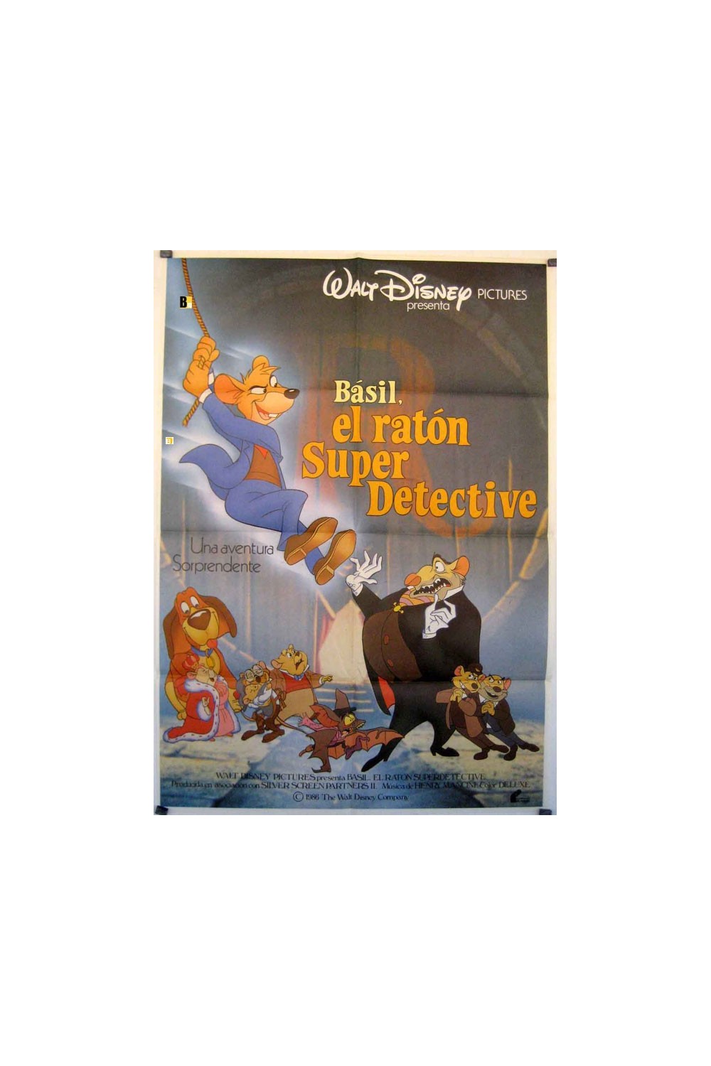 BASIL, THE GREAT MOUSE DETECTIVE