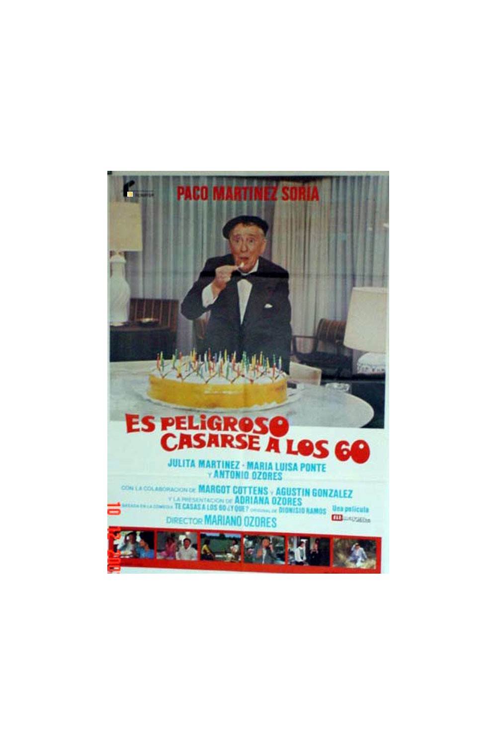 ES PELIGROSO CASARSE A LOS 60
