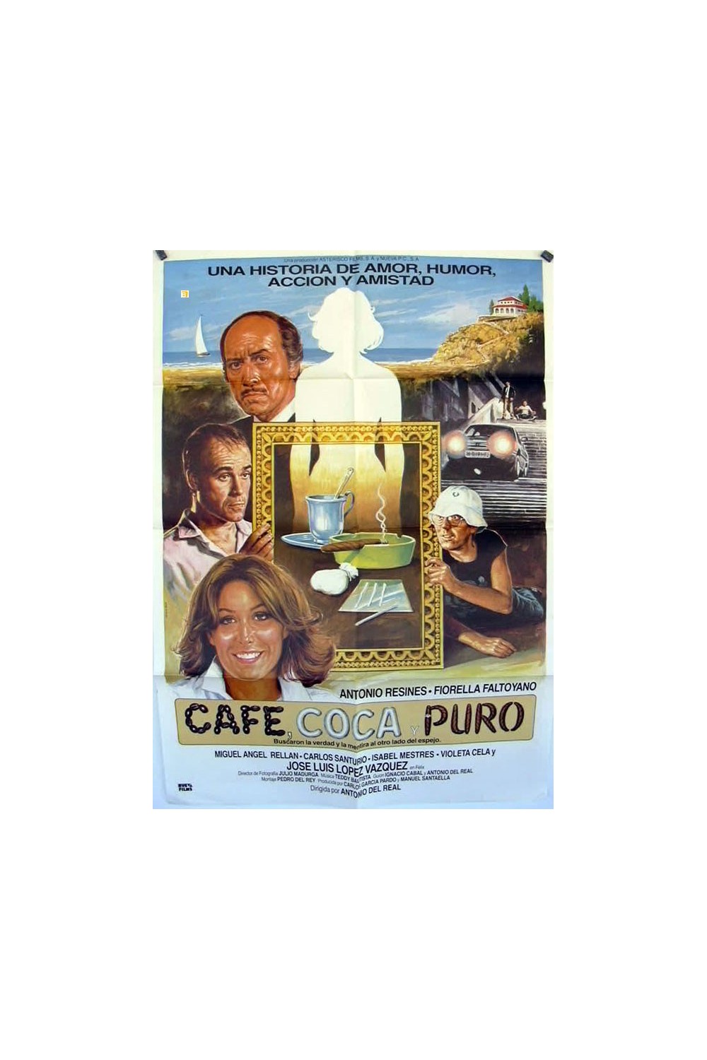 CAFE, COCA Y PURO