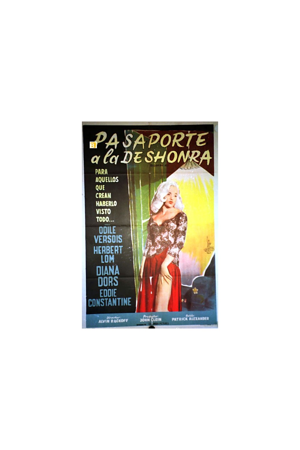 PASSEPORT POUR LA HONTE