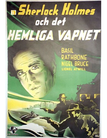 SHERLOCK HOLMES AND THE SECRET WEAPON
