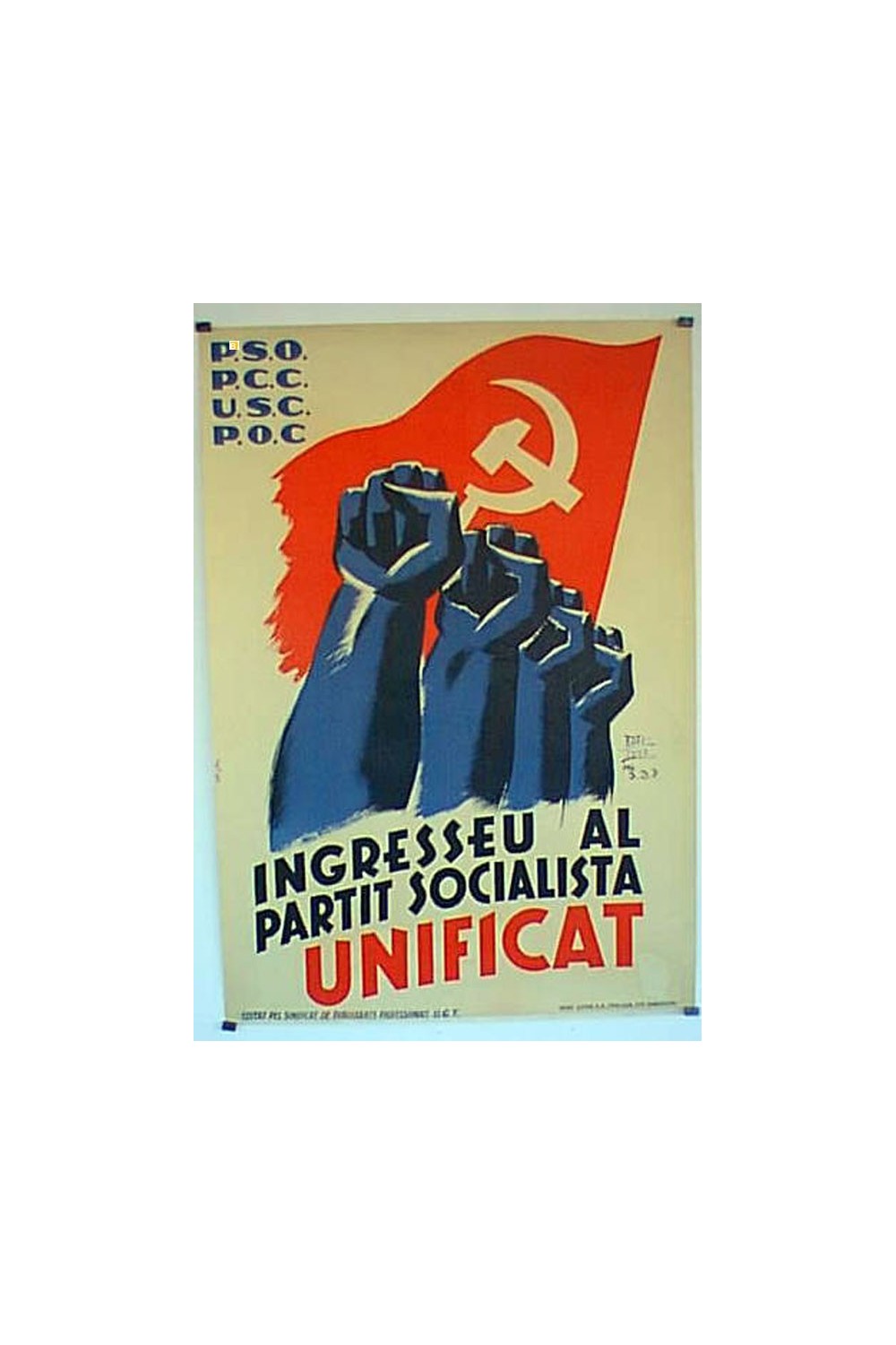 INGRESSEU AL PARTIT SOCIALISTA UNIFICAT