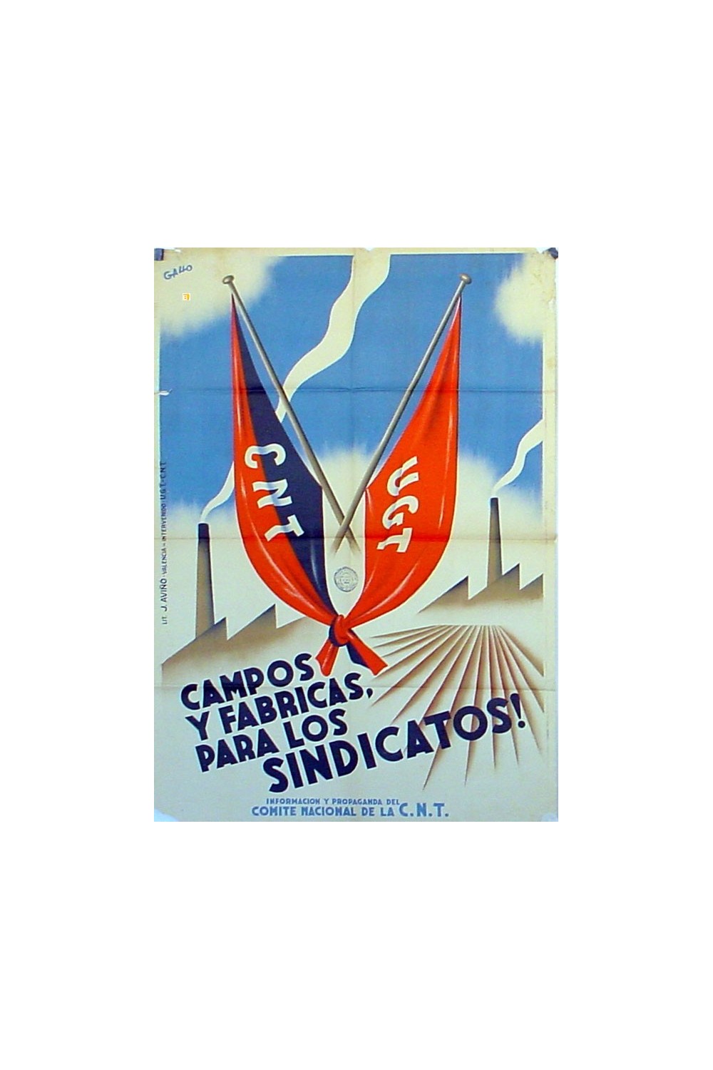 CAMPOS Y FABRICAS, PARA LOS SINDICATOS UGT CNT