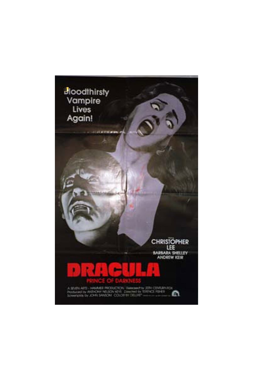 DRACULA, PRINCE OF DARKNESS