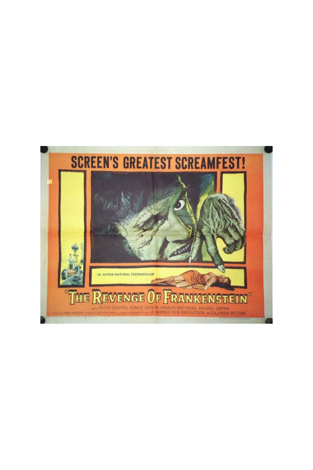 THE REVENGE OF FRANKENSTEIN