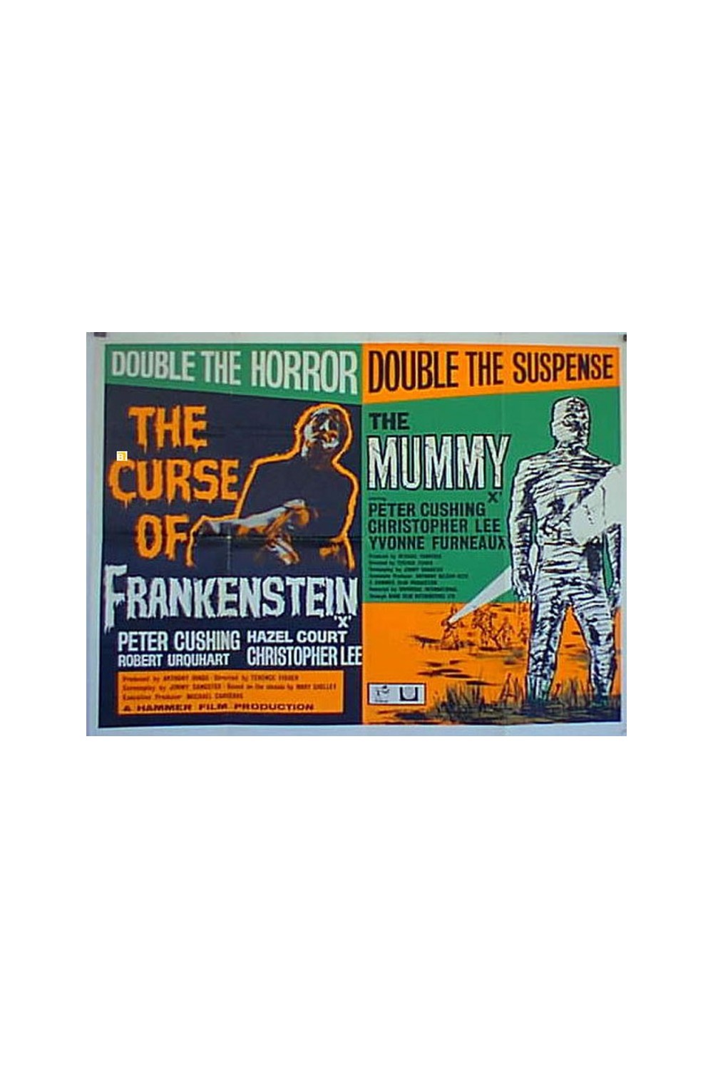 THE CURSE OF FRANKENSTEIN