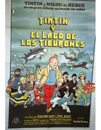 TINTIN ET LE LAC AUX REQUINS