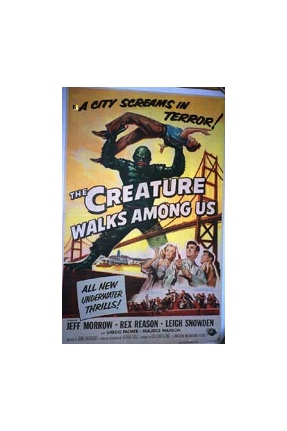 THE CREATURE WALKS AMONG US