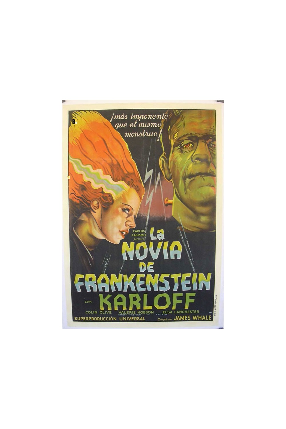 THE BRIDE OF FRANKESTEIN