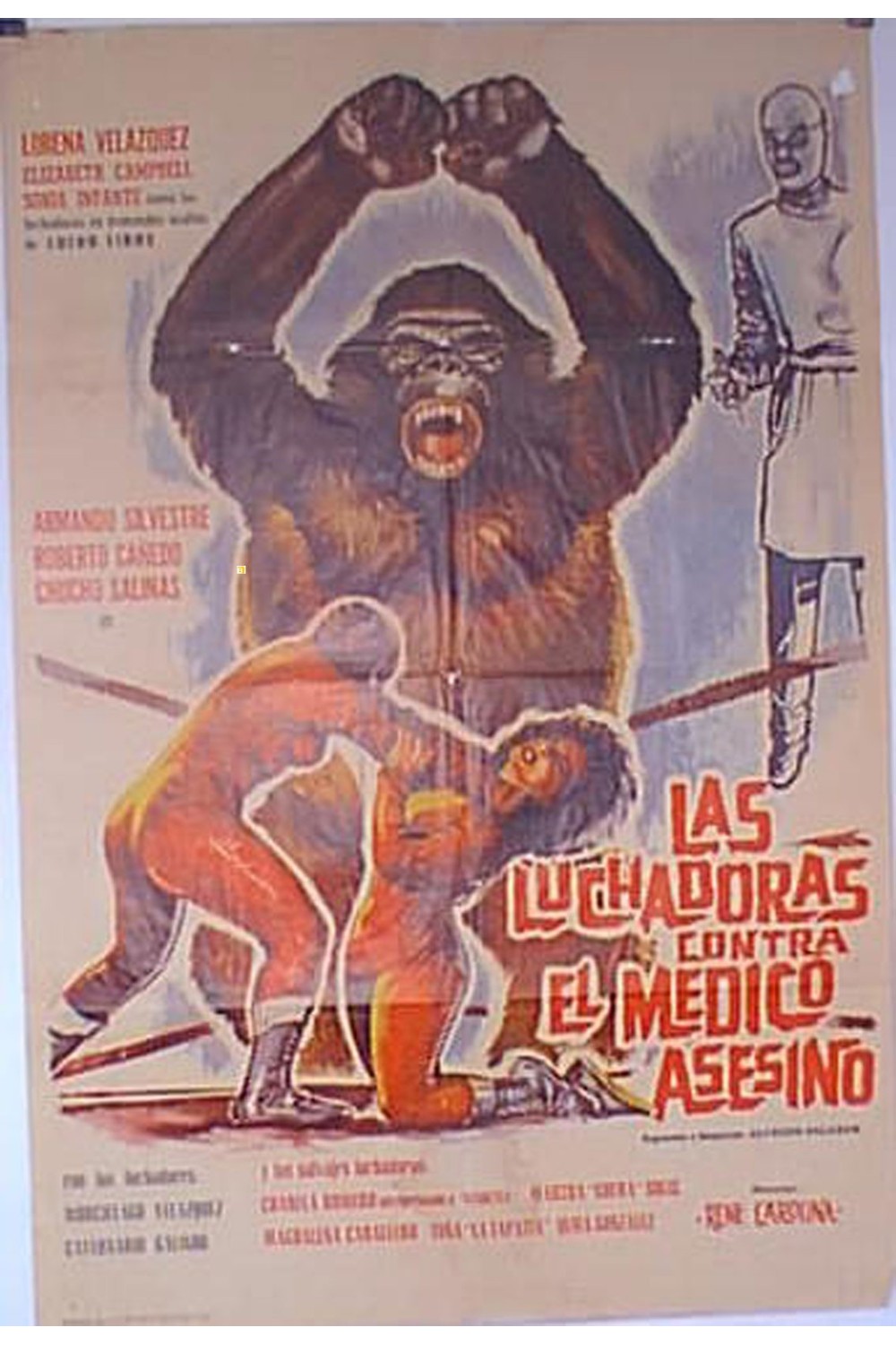 LAS LUCHADORAS CONTRA EL MÉDICO ASESINO