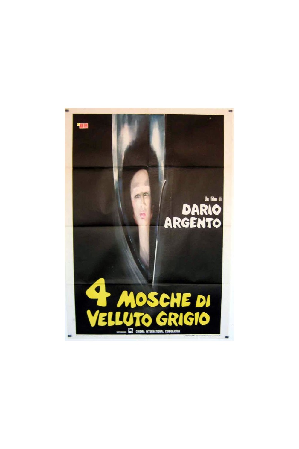 4 MOSCHE DI VELLUTO GRIGIO