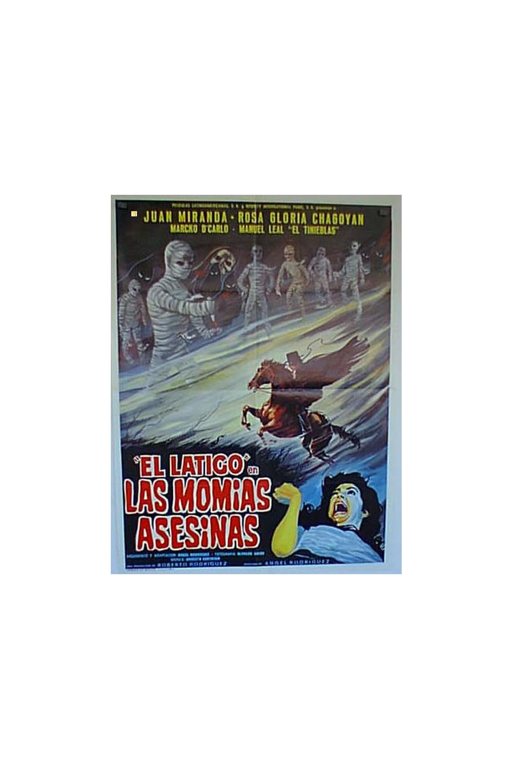 EL LATIGO CONTRA LAS MOMIAS ASESINAS