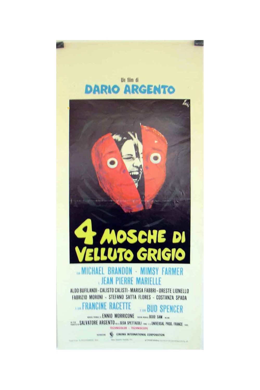 4 MOSCHE DI VELLUTO GRIGIO