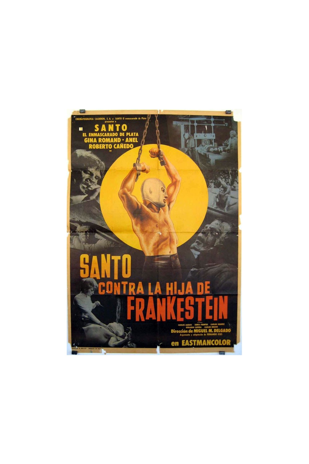 SANTO CONTRA LA HIJA DE FRANKESTEIN