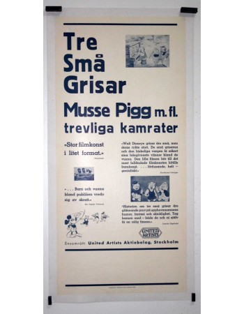 THREE LITTLE PIGS