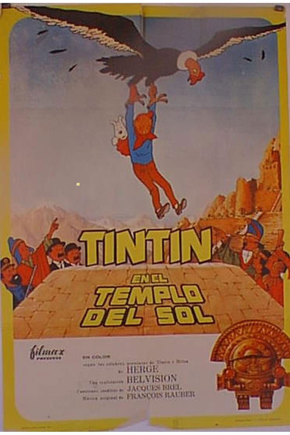 TINTIN ET LE TEMPLE DU SOLEIL