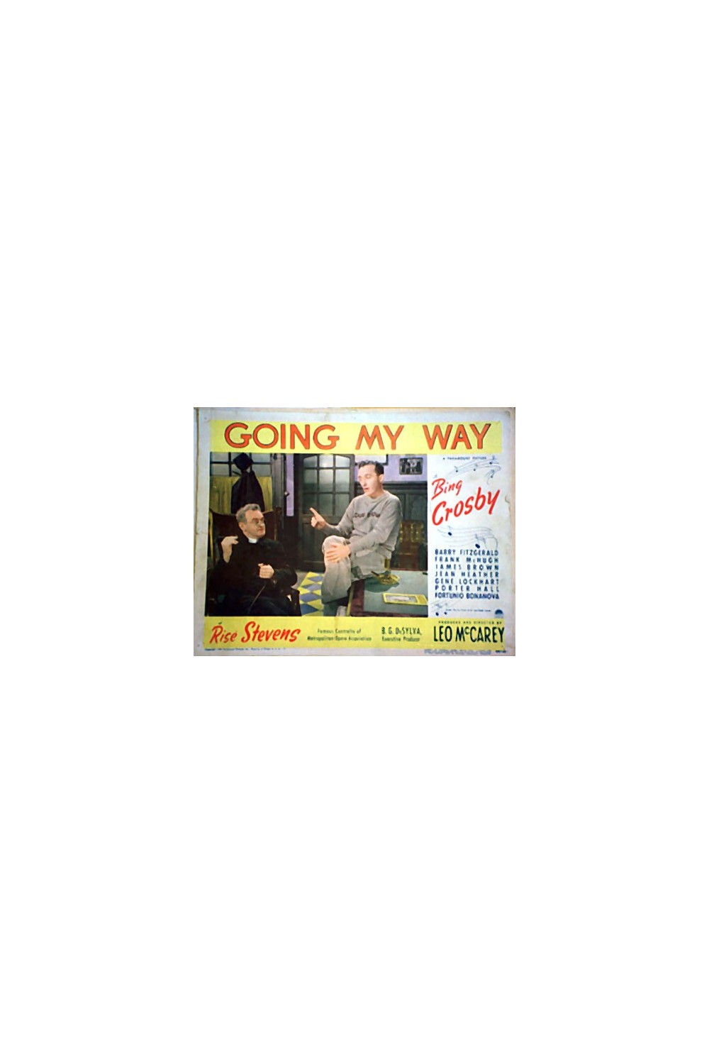 GOING MY WAY