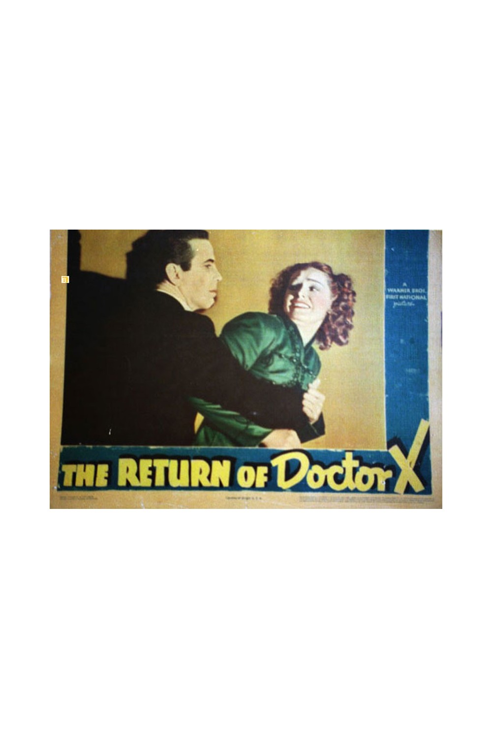 THE RETURN OF DOCTOR X